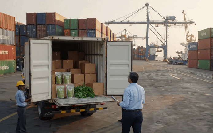 How to contact Indian moringa suppliers bulk B2B sourcing IEC trade channels illustration